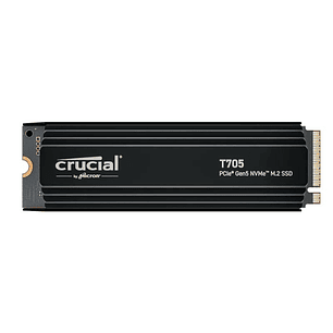 Crucial T705 HS SSD 1TB PCIe Gen 5 x4 13600 MB-s