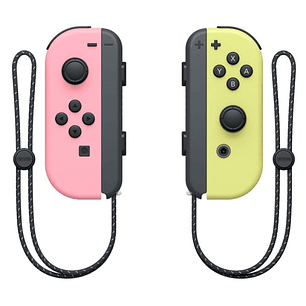 Nintendo Set de 2 Mandos Joy-Con Izquierdo/Derecho para Nintendo Switch - Bluetooth 3.0+HS - Autonomia hasta 20h - Vibracion HD - NFC para Amiibo - Ca