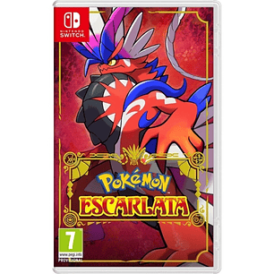 Nintendo Videojuego Pokemon Escarlata para Consola Nintendo Switch - Genero RPG/Mundo Abierto - PEGI 7