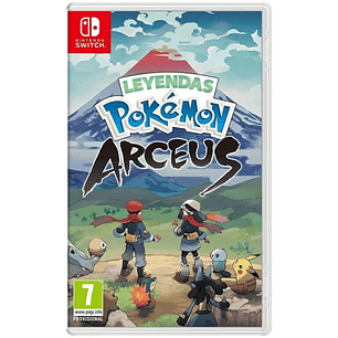 Nintendo Videojuego Pokemon Leyendas: Arceus para Consola Nintendo Switch - Genero RPG de Accion/Mundo Abierto - PEGI 7