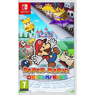 Nintendo Videojuego Paper Mario: The Origami King para Consola Nintendo Switch - Genero Aventura/RPG Ligero/Humor - PEGI 7