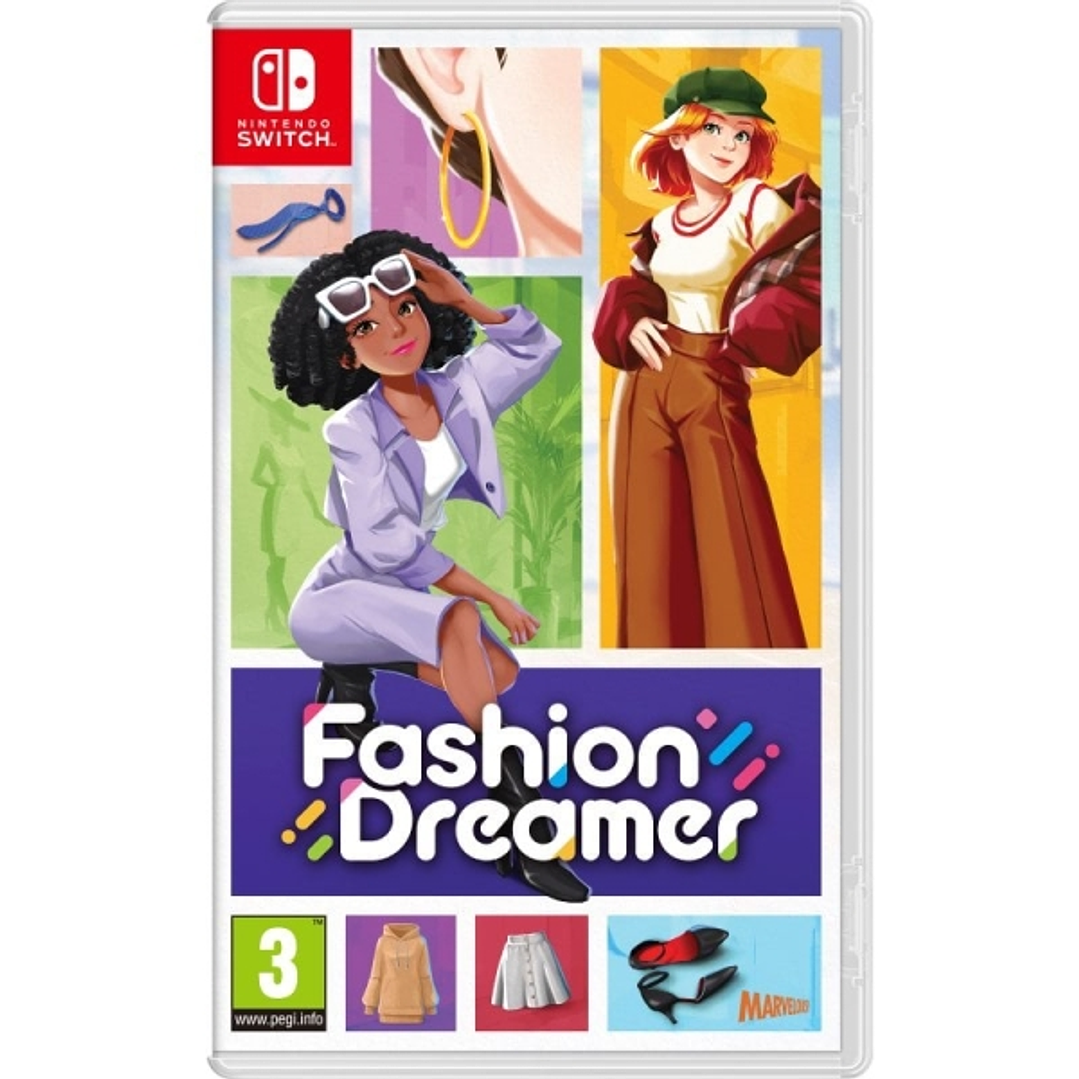 Nintendo Videojuego Fashion Dreamer para Consola Nintendo Switch - Genero Simulacion/Creatividad/Social - PEGI 3 1