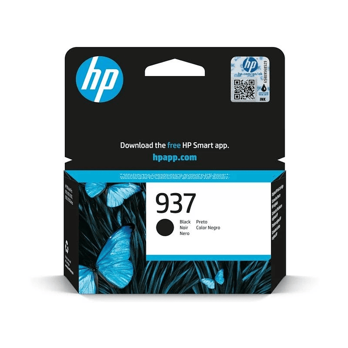 HP Cartucho 937 Negro 1