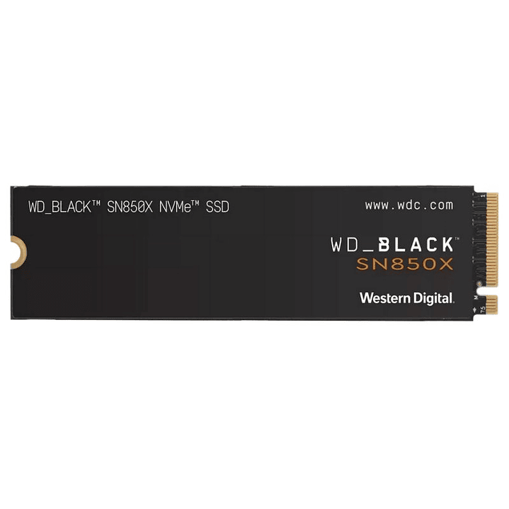 WD Black SN850X WDS400T2X0E SSD 4TB PCIe Gen4 NVMe 1