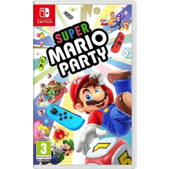 Nintendo Videojuego Super Mario Party para Consola Nintendo Switch - Genero Fiesta/Minijuegos/Estrategia Ligera - PEGI 3 1