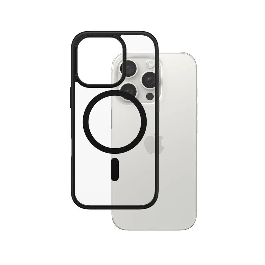 PanzerGlass Case con Black MagSafe iPhone 16 Pro 1