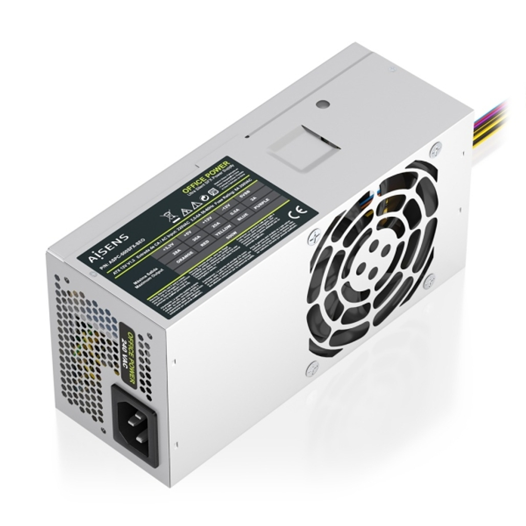 Aisens ASPC-500TFX-SEO Fuente de Alimentacion 500W TFX OEM - Ventilador 80mm 1