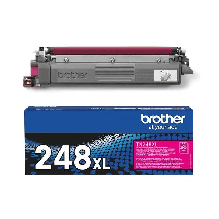 Brother Tóner TN248XLM Magenta 1