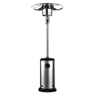 Cecotec ReadyWarm 8800 Outdoor Microclimate Estufa de Gas con Forma de Seta - Potencia Calorifica de 14kW - Ruedas para Movilidad - Termostato - Calie