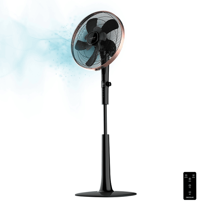 Cecotec EnergySilence 1040 SmartExtreme Ventilador de Pie con 10 Aspas - 28W - Diametro de 40cm - 24 Velocidades y 3 Modos - Temporizador - Oscilante  1