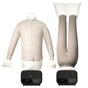 Cecotec IronHero 1200 Maniqui de Secado y Planchado - Potencia de 1200W - Control Tactil - Temporizador Ajustable - Funda 100% Algodon - Interior de 4