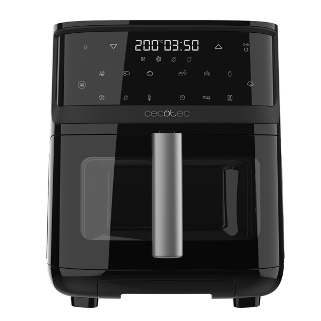 Cecotec Cecofry Mist 7000 Freidora sin Aceite - Potencia de 1700W - Capacidad de 7L - Funciones de Deshidratador - 8 Modos de Coccion - Conectividad M 1