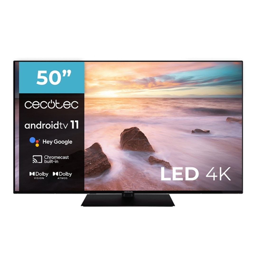 Cecotec A2Z series ALU20050ZS Televisor Smart TV sin Marco de 50