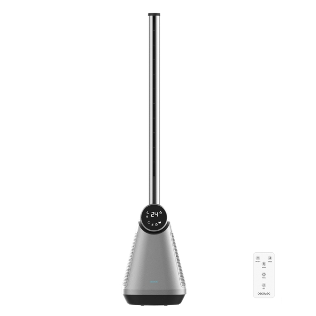 Cecotec EnergySilence 9890 Skyline Bladeless Dark Ventilador de Torre de 39