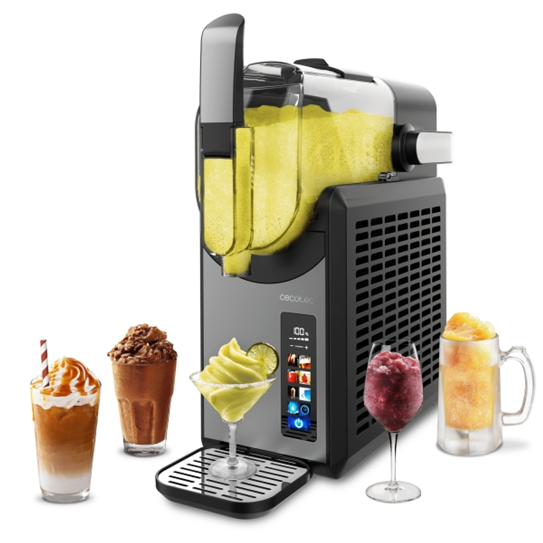 Cecotec TwistandIce 2600 Heladera - Capacidad de 2.6L - Control Tactil Intuitivo - 6 Modos de Preparacion - Textura Ajustable - Refrigeracion Integrad 1