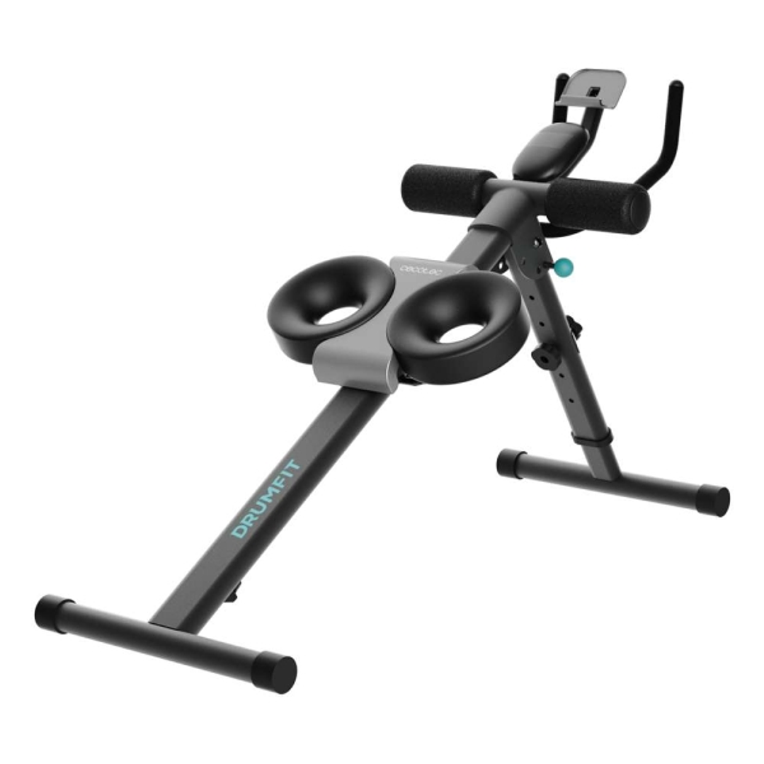 Cecotec Drumfit AB Trainer Maquina Plegable para Abdominales - Pantalla LCD Multifuncion - 2 Niveles de Inclinacion - Soporte para Dispositivos - Almo 1