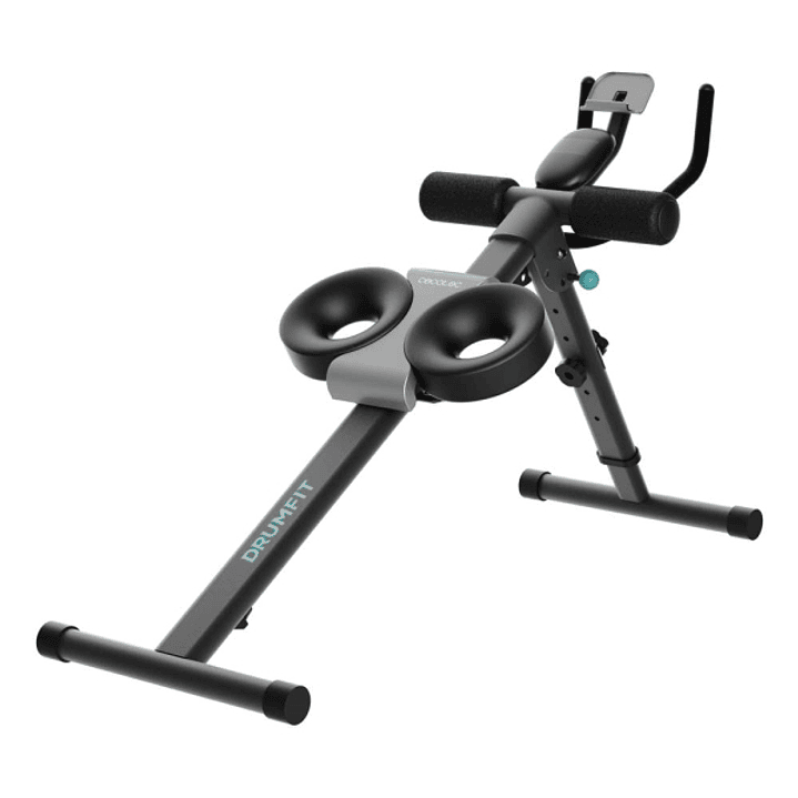 Cecotec Drumfit AB Trainer Maquina Plegable para Abdominales - Pantalla LCD Multifuncion - 2 Niveles de Inclinacion - Soporte para Dispositivos - Almo 1