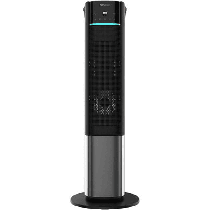 Cecotec ReadyWarm 2070 Max Ceramic Rotate Smart Calefactor Ceramico de Pie - 2000W - Cobertura hasta 20 M² - Oscilacion de 60º - Pantalla LED Digital  1