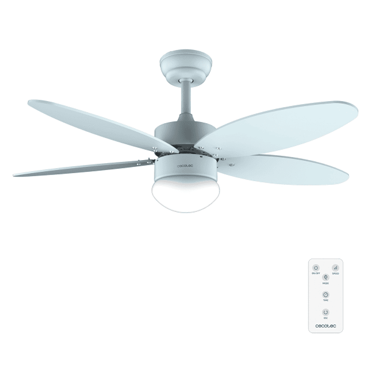 Cecotec EnergySilence Aero 4260 Full Sky Ventilador de Techo con 5 Aspas Reversibles y Luz - 40W - Diametro de 42