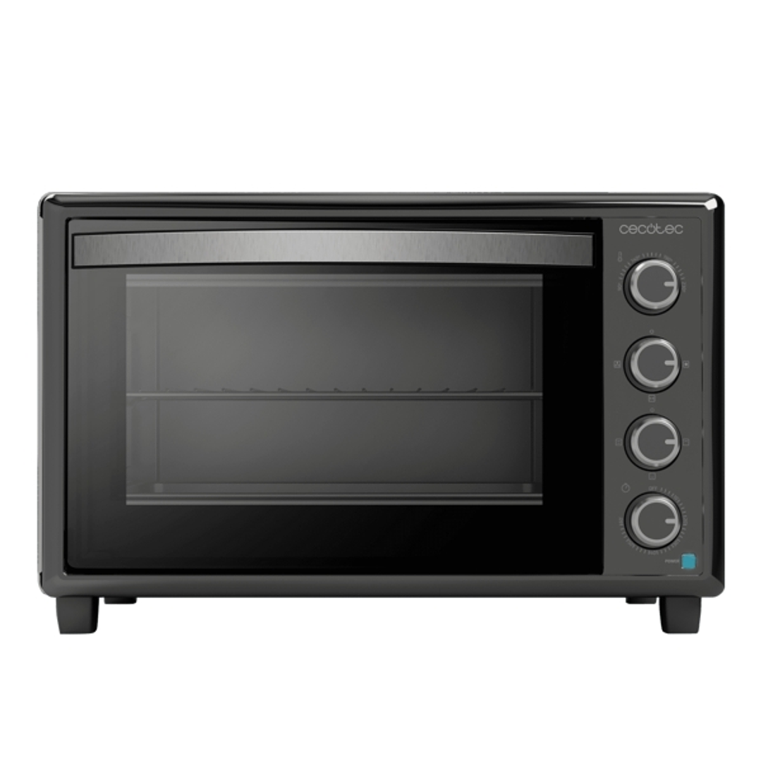 Cecotec Bake and Toast 6090 Gyro Horno de Sobremesa - 2200W - Capacidad de 60L - 12 Funciones - Rustidor Giratorio - Horneado por Conveccion - Luz Int 1