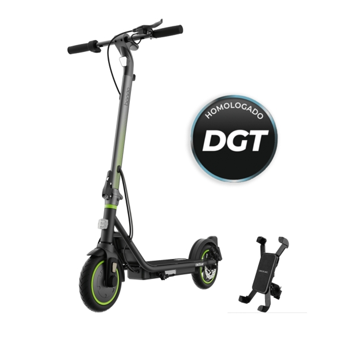 Cecotec Bongo Serie D30 Mobile Patinete Electrico - 350W - Autonomia 30km - Ruedas 8.5” - Frenos Electricos y de Disco - Velocidad Maxima 25km/h - Sop 1