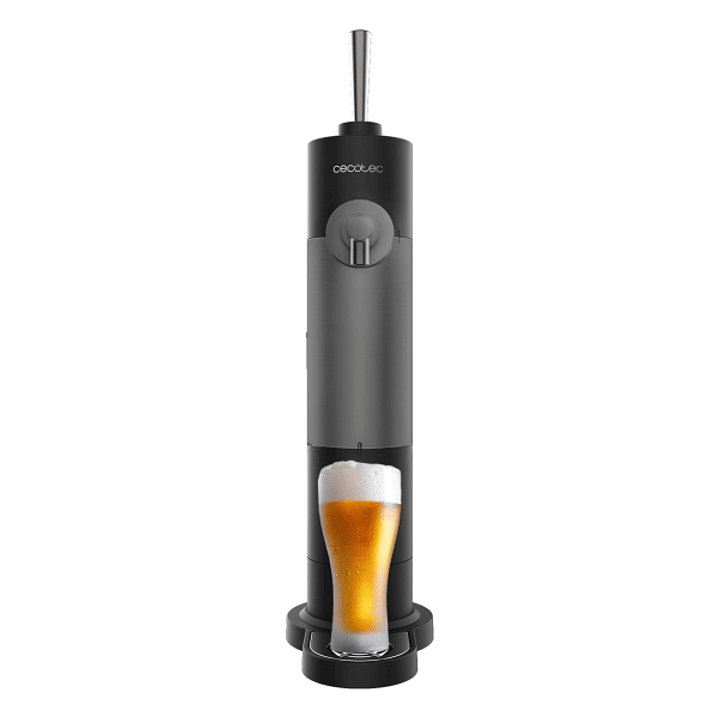 Cecotec BeerFlow 500 Dispensador de Cerveza Portatil - Compatible con Latas y Botellas - Control de Espuma Ajustable - Facil de Limpiar y Almacenar -  1