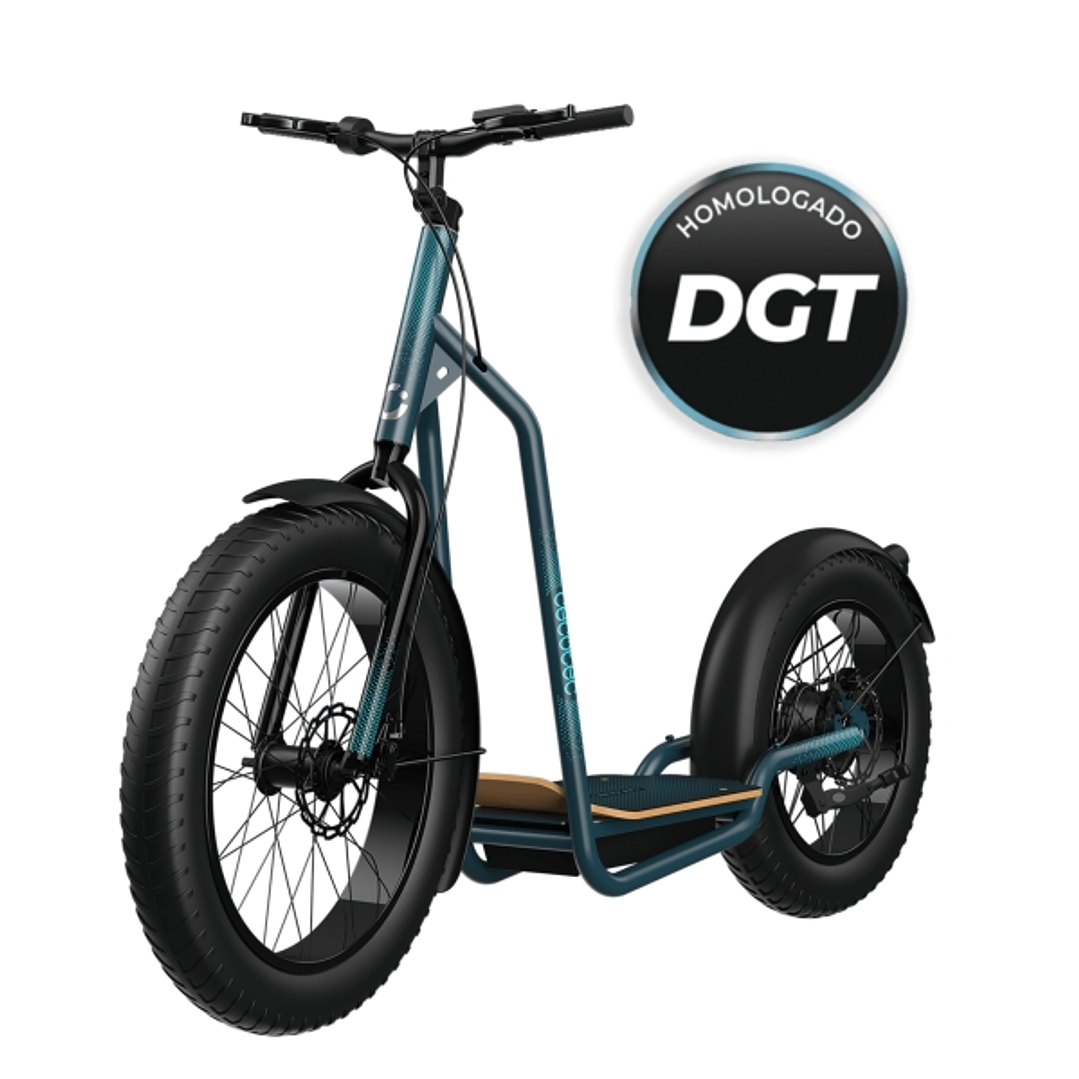 Cecotec Troton Fat Patinete Electrico - 1300W - Ruedas Grandes 20