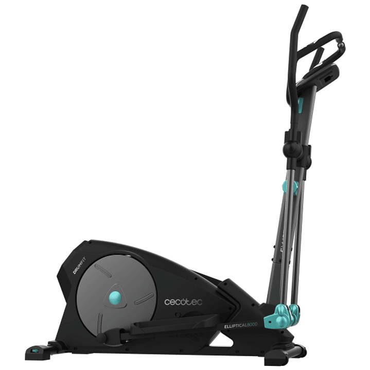 Cecotec Drumfit Elliptical 8000 Magno Bicicleta Eliptica - Pantalla LCD - Resistencia Magnetica - Volante de 8kg - Zancada de 38cm - Soporte para Disp 1