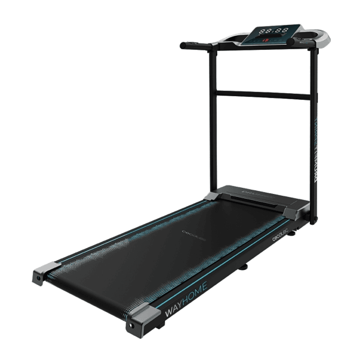 Cecotec DrumFit WayHome 1200 Sprint Cinta de Correr Plegable - 600W - Velocidad hasta 12km/h - Panel LCD - Soporte para Dispositivos - Superficie 100x 1