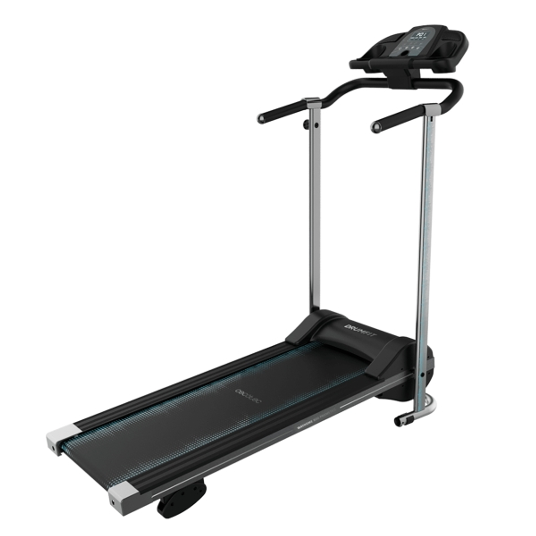 Cecotec DrumFit WayHome 800 Prometeo Cinta de Correr Plegable - 550W - Velocidad hasta 10km/h - 12 Programas Predefinidos - Portabotellas y Soporte Mo 1