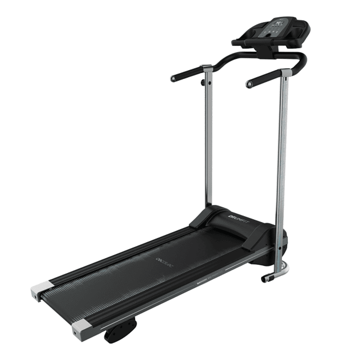 Cecotec DrumFit WayHome 800 Prometeo Cinta de Correr Plegable - 550W - Velocidad hasta 10km/h - 12 Programas Predefinidos - Portabotellas y Soporte Mo 1