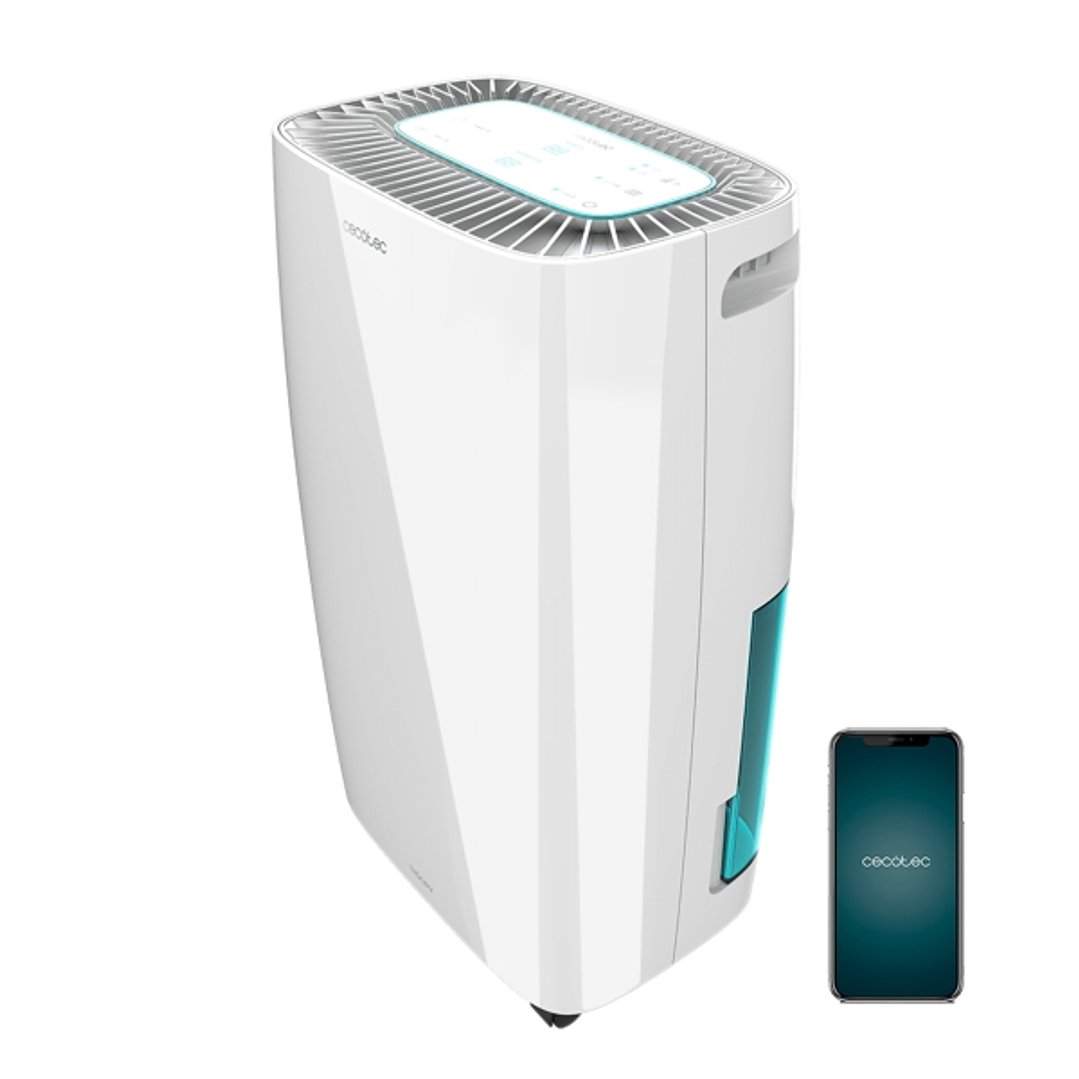 Cecotec BigDry 4000 Expert Connected Deshumidificador - Control Wi-Fi - 10L/dia - Deposito 2.5L - Cobertura hasta 105m2 - Funcionamiento Silencioso -  1
