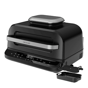 Cecotec Cecofry FireDome 6000 Freidora sin Aceite - 2400W - 4 Niveles de Grill - 6 Modos de Coccion - Capacidad 6L - Incluye Accesorios - Termostato A