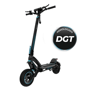 Cecotec Bongo Serie Z Power City Patinete Electrico - 1300W - Autonomia 65km - Suspension Sx2 - Ruedas 10.5