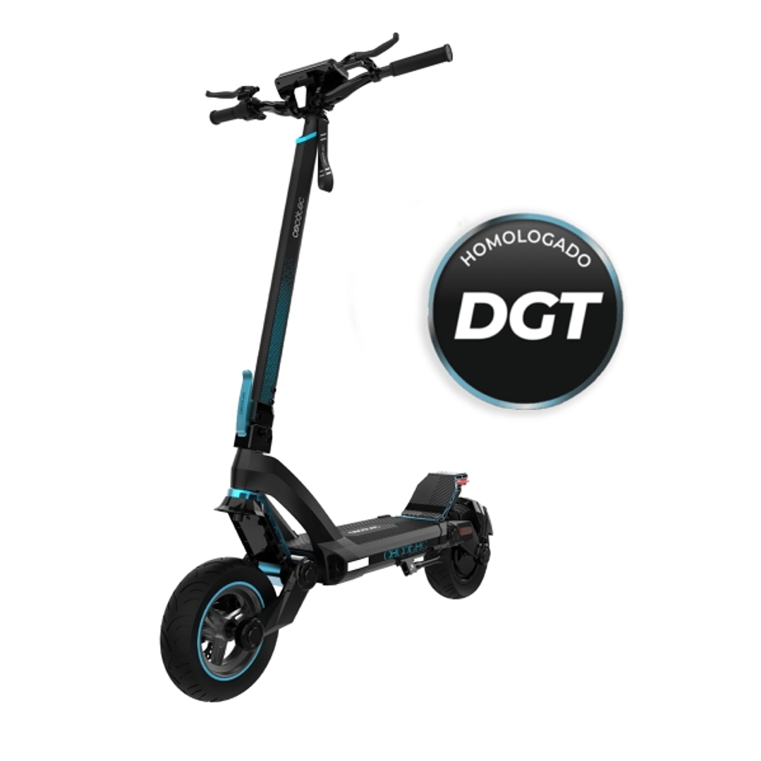 Cecotec Bongo Serie Z Power City Patinete Electrico - 1300W - Autonomia 65km - Suspension Sx2 - Ruedas 10.5
