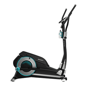 Cecotec DrumFit Elliptical 9000 Eir Pro Bicicleta Eliptica - Pantalla LCD - Resistencia Magnetica - Pedaleo Silencioso - Volante de 9kg - Zancada de 3