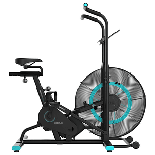 Cecotec Drumfit CrossFit 3000 Eolo Bicileta Estatica - Pantalla LCD - Resistencia Ajustable - Sillin Regulable - Pedaleo Bidireccional - Entrenamiento