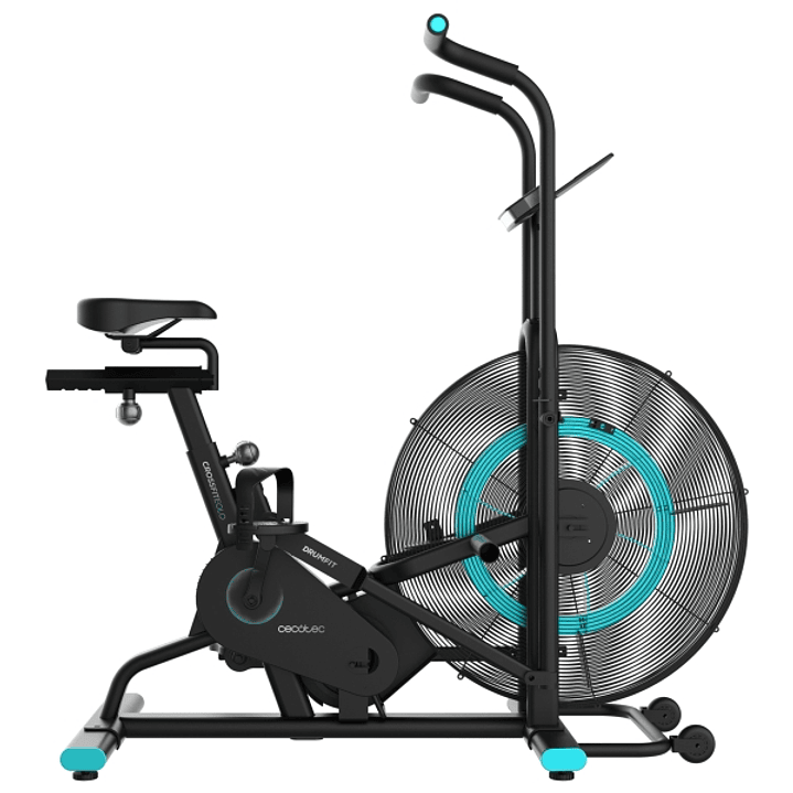 Cecotec Drumfit CrossFit 3000 Eolo Bicileta Estatica - Pantalla LCD - Resistencia Ajustable - Sillin Regulable - Pedaleo Bidireccional - Entrenamiento 1