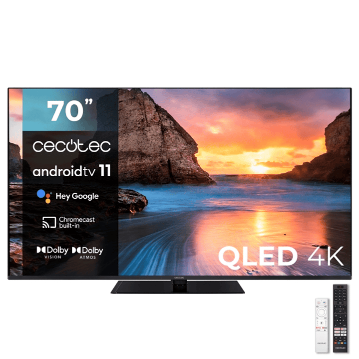 Cecotec V1+ series VQU11070Z+S Televisor Smart TV de 70