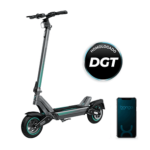 Cecotec Bongo Y45 Connected Patinete Electrico - 750W - Autonomia 45km - Doble Suspension - Ruedas 10