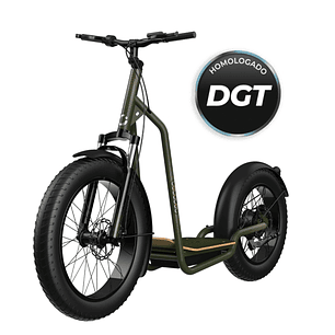 Cecotec Troton Boing Fat Patinete Electrico - 1300W - Suspension Delantera - Ruedas Grandes de 20