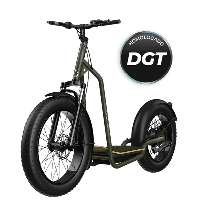 Cecotec Troton Boing Fat Patinete Electrico - 1300W - Suspension Delantera - Ruedas Grandes de 20