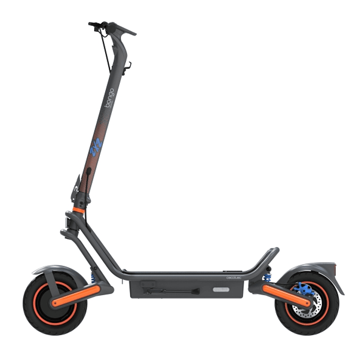 Cecotec Bongo GS75 2x2 XXL Connected Patinete Electrico - 1000W - Base Ultra Ancha - Autonomia 65km - Doble Suspension - Neumaticos 10