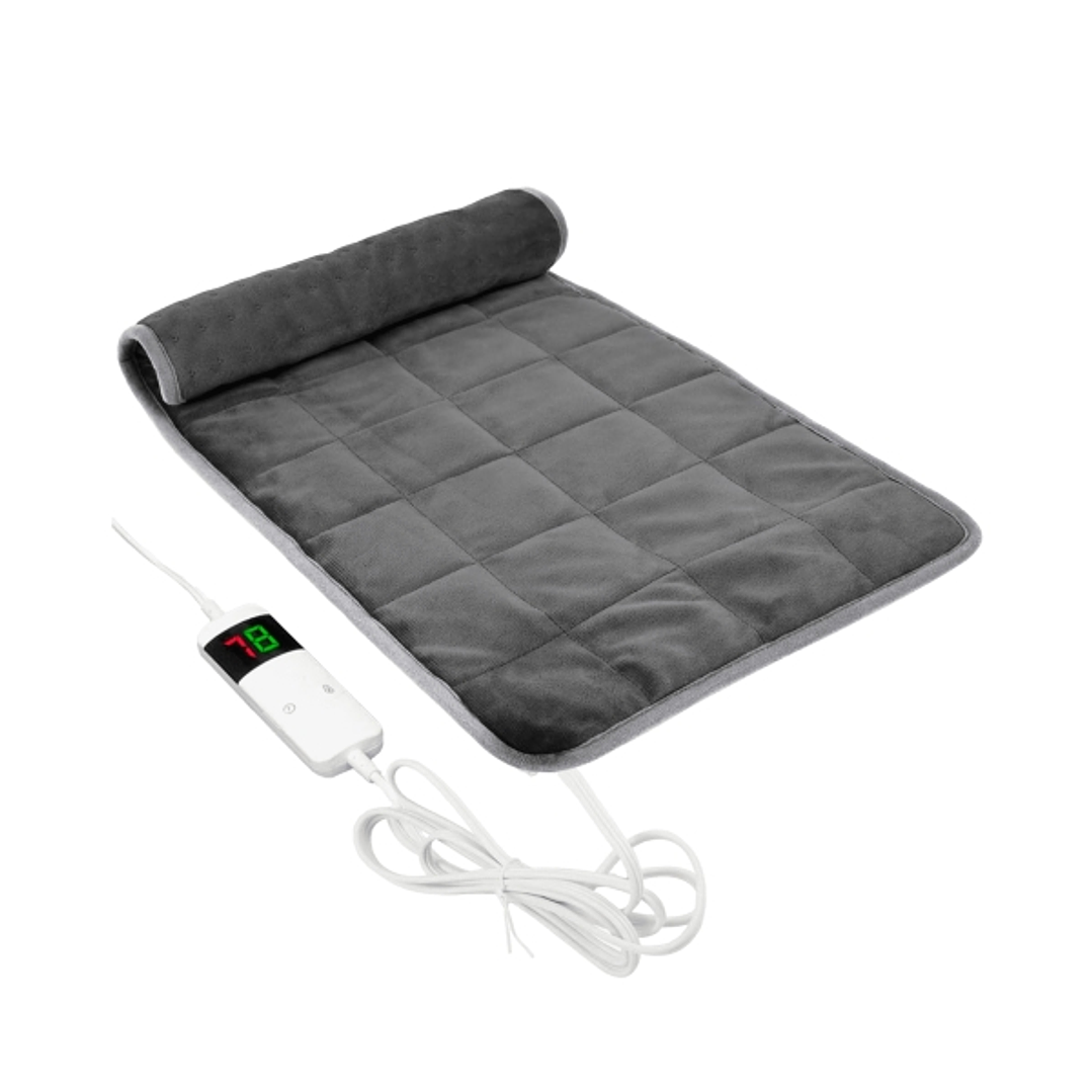 Cecotec HeatConfort Calma Weighted Manta Electrica - 200W - Control de Temperatura - Peso de 9kg - Cubre Cama Doble - 10 Niveles de Calor - Temporizad 1