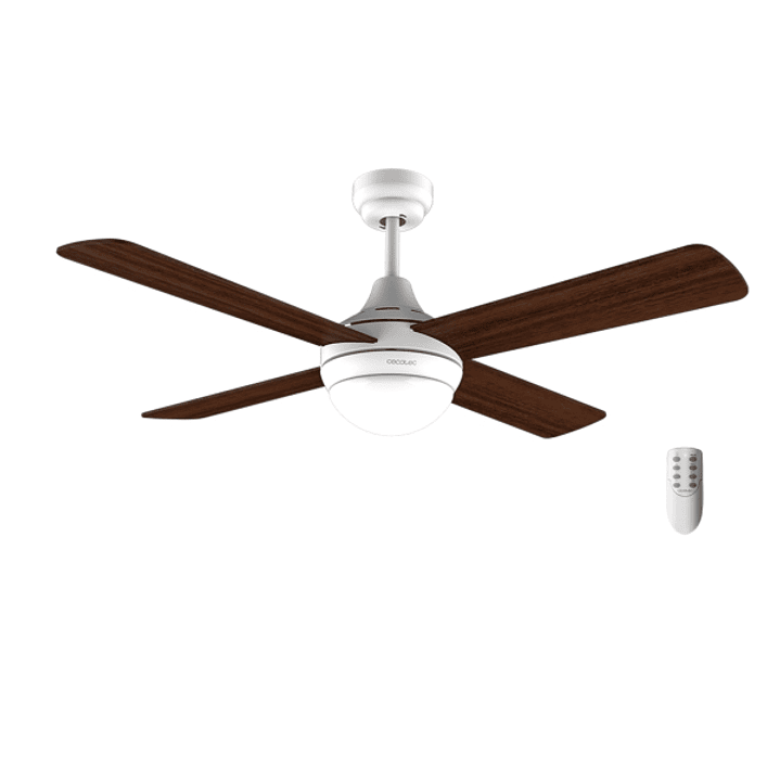 Cecotec EnergySilence Aero 4250 Fresh Ventilador de Techo con 4 Aspas y Luz Integrada - 55W - Diametro de 42