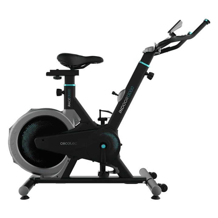 Cecotec Drumfit Indoor 13000 Race Sprint Bicileta Estatica - Pantalla LCD - Volante de 13kg - Sillin Regulable - Resistencia Ajustable - Pulsometro -  1