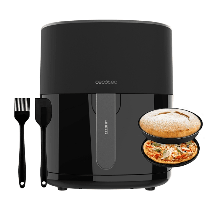 Cecotec Cecofry Fantastik 6500 Freidora sin Aceite - 1700W - Capacidad de 5.5L - Incluye Accesorios de Silicona - 9 Menus Preconfigurados - Rango de 8 1
