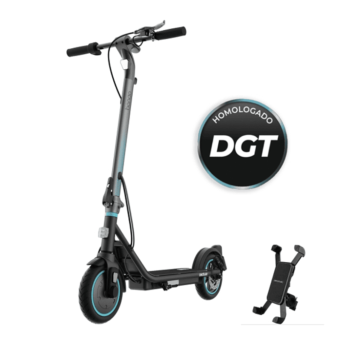 Cecotec Bongo Serie D20 Mobile Patinete Electrico - 250W - Autonomia 20km - Ruedas de 8.5” - Frenos Electricos y de Disco - Homologacion DGT - Soporte 1