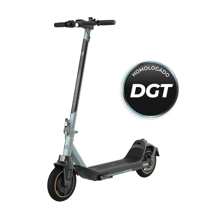 Cecotec Bongo Serie M20 Patinete Electrico - 500W - Autonomia 20km - Ruedas 8.5” Neumaticas - Frenado Doble Seguro - Pantalla LED - Homologado por la  1