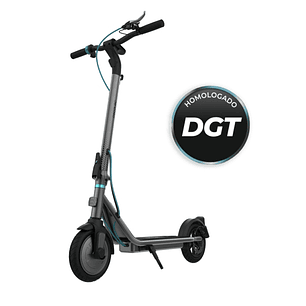 Cecotec Bongo Serie D20 Patinete Electrico - 250W - Autonomia 20km - Ruedas 8.5” - Frenos Electricos y de Disco - Velocidad Maxima 20km/h - Homologaci